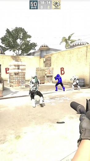 This is what happens when the bomb explodes! CSGO Zombie Escape #csgo #csgozombie #rushb #fyp