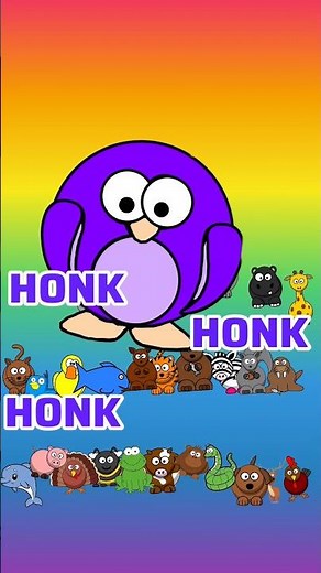 Color Animal Sounds Song #nurseryrhymes