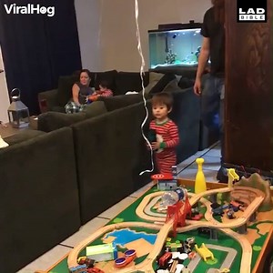 Don't cry over spilt milk 😂🥛 | LADbible