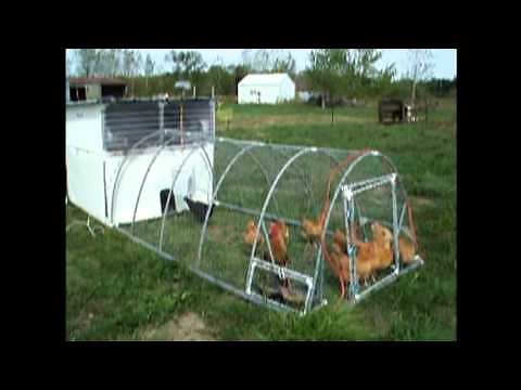 The Ultimate PVC Chicken Tractor Mobile Coop