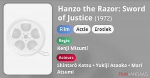 Hanzo the Razor: Sword of Justice (1972)