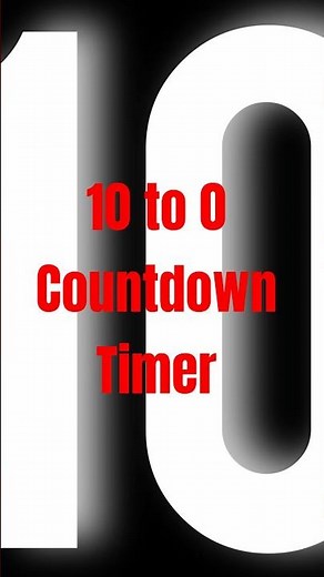 10to0 - 109876543210 - Countdown Timer 10 seconds