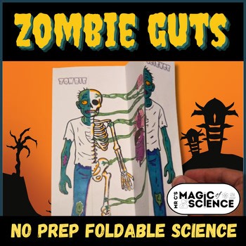 Halloween Science Activity Middle School. Foldable anatomy and body systems