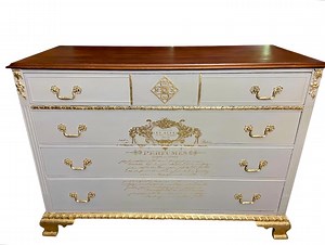 Hand-painted Antique French-inspired Dresser-luxury Furniture - Etsy