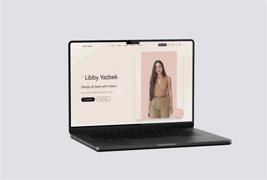 Personal Brand Website Design | Digital Creator | Figma Version