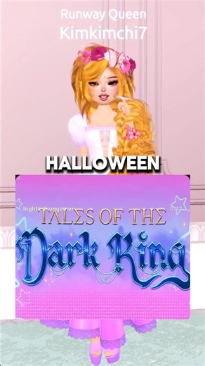 Hallowing New Update In Dress To Impress TALES OF THE DARK KING #dti #dresstoimpress #dtiupdate