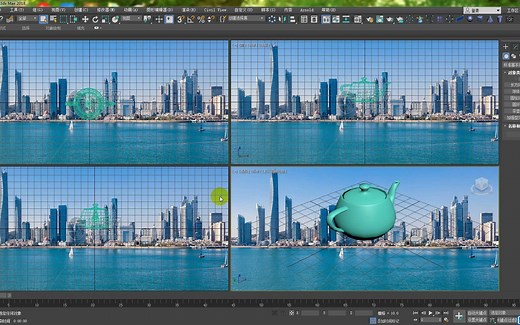 3dsmax背景颜色设置
