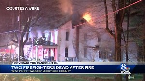 Fire kills two firefighters in Schuylkill County