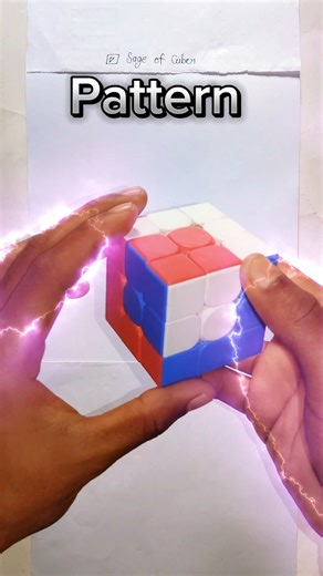 Amazing Rubik’s Cube Patterns 🔥 #rubikscube #viral #cube #cubing #short