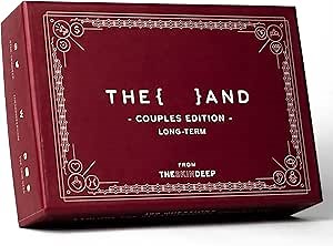 {THE AND} Long Term Couples Edition - 199 Meaningful Conversation Cards for Couples - Questions to Reconnect & Deepen Relationships - Couples Card Game to Reflect & Rediscover Love by The Skin Deep