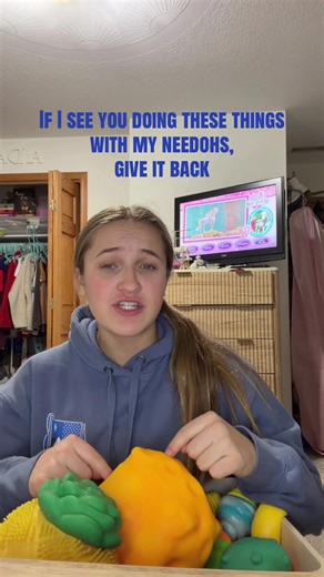 Nobody is allowed to ruin my needohs #needohs #longnails #poppedneedoh #needohrules #needohcollection @NeeDoh Official