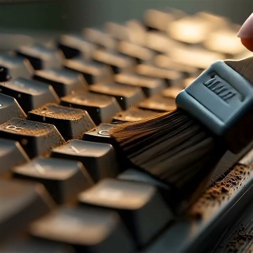 Dirty Keyboard Cleaning ASMR #asmr #shorts #satisfying #viral