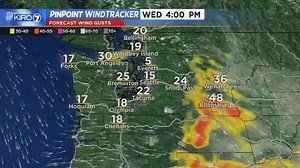 Is it windy where you are? Stay up to date on weather this week with >> kiroweatherapp.con | KIRO 7 News