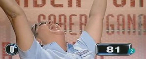 Una concursante se pone histérica al superar "la calculadora" en 'Saber y Ganar'