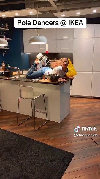 Fun and Unique Pole Dancing at IKEA