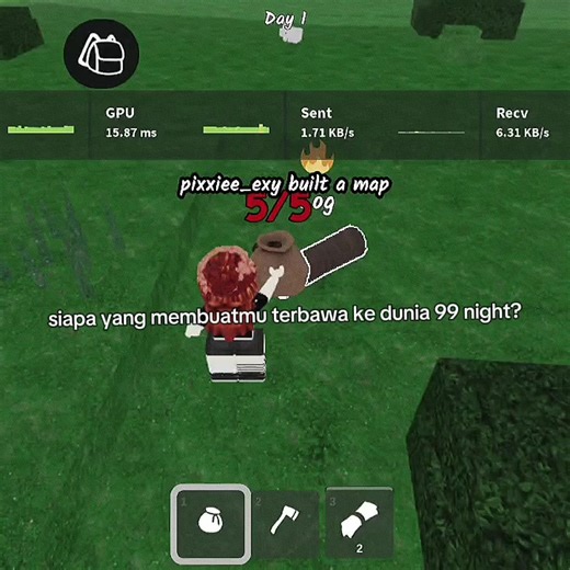 Exploring 99 Nights in the Forest on Roblox
