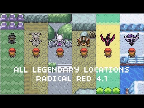 ALL LEGENDARY LOCATIONS IN RADICAL RED 4.1 (UPDATE)