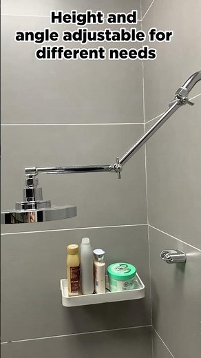 Install dual shower head and extension arm now#showerheads#extensionarm#extensions