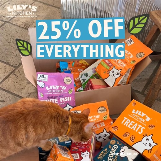 14K views | 25% Off EVERYTHING Discount Applied at Checkout ➡️ Step 1: Add to Basket 狀 ➡️ Step 2: Discount Automatically Applied ✔️ ➡️ Step 3: Receive & Enjoy!   | Lily's Kitchen | Facebook