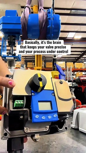 Neles Valmet smart positioner - the brain that takes a 4-20 mA signal and makes sure the valve moves exactlv where it should 📹: titi_gigi7 on Tiktok #instrumentation #automation #processcontrol #valves | Instrumentation World