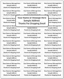 Return Address Labels Personalized - Set of 240 Personalized Return Address Labels for envelopes, Name tag, mailing Labels, Wedding Invitation, Graduation, Camp, Custom Label Stickers on White Sheet.