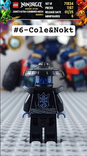 Lego Ninjago 71834 Zane's Ultra Combiner Mech | Stop Motion Speed Build Cole no.6-3 #lego #ninjago