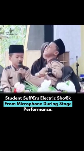 Onecomic.in 🇮🇳 | A shock!ng inc!dent occurred at Ponpes Nurul Huda Candirejo in Lampung Selatan when a student suff€red an electr!c sho¢k while performing... | Instagram