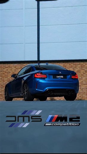 DMS M2 Competition 550 BHP / 740 NM (Original 410 BHP / 550 NM) DMS ECU TCU full exhaust system, top speed de-limit, exhaust valves controlled by driving mode, smoother than original slow speed driving in comfort mode. Get in touch to see what upgrades we can offer for your car.#dmsautomotive #180m3 #bmwm4 #m2competition #bmwmpower | DMS Automotive