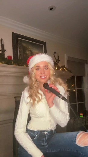 Santa Baby 🎅🎙️ #santababy #santa #christmas #cover