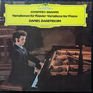 Johannes Brahms, Daniel Barenboim - Variationen Für Klavier • Variations For Piano