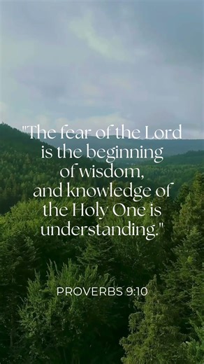 The Secret to Wisdom (Proverbs 9:10) ✨ #christianmotivation
