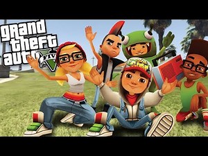 GTA 5 Mods - JAKE FROM SUBWAY SURFERS MOD w/ FRESH & BRODY (GTA 5 Mods Gameplay)