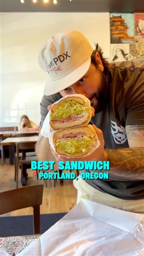 Great Sandwich in PDX 🥪 #LivePDX #portlandoregon