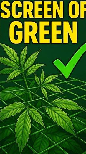 The Screen of Green Method — Genius Plant Training Hack!