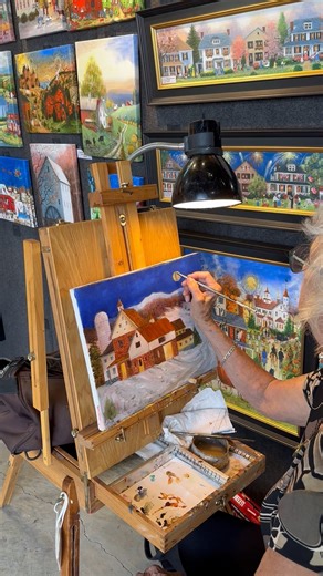 🎉 The countdown continues — we’re officially 45 weeks away from our 50th Mountain Heritage Arts & Crafts Festival! This week’s #FunIn50 spotlight shines on Mary Ann Vessey - The Artist! 🎨 Mary Ann Vessey has been showcasing her work at the MHACF for over 25 years! Help us celebrate their outstanding talent and all the artists who make our festival shine year after year. 💫 🎨My love affair with the land began as a child exploring the fields and streams on my grandparents' farm in central Georg