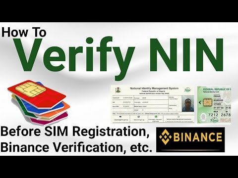 How To Verify NIMC NIN Status Before Using It ‪@Ovampa‬