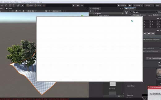 新版本Unity中绘制terrain添加纹理(texture)