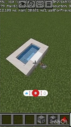 Minecraft Working Bathing Tub#minecraft #minecrafthindi