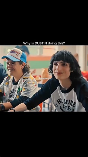 Why Is Dustin Doing This ?.💀 #shorts #strangerthings #trending