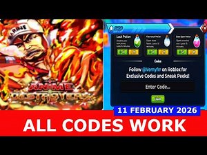 *ALL CODES* [Release] Anime Destroyers ROBLOX | FEBRUARY 11, 2026