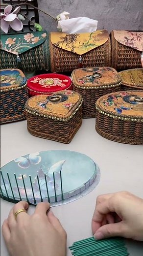 You can learn this basket easy with jute rope and PVC board at home 4