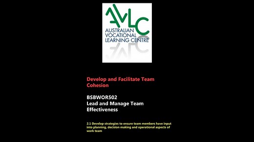 Develop strategies to ensure team members have input into planning, decision making and operational aspects of work team.