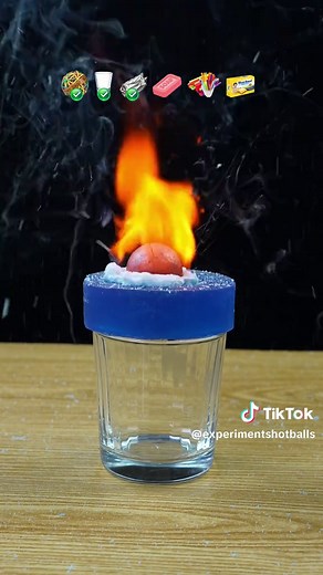Red Hot Ball vs Various Materials: What Happens Next?