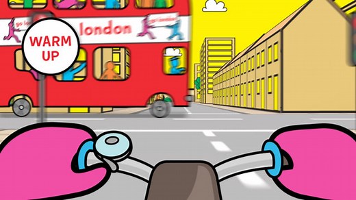 Change4Life - Roadshow Bike Animation