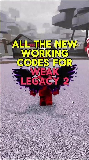 All New Codes in Weak Legacy 2 Roblox (Update)