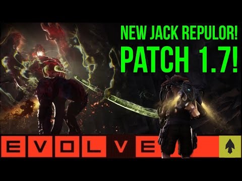 Jacks New Replusor! Test Patch 1.7 Evolve Modded Gameplay 2025
