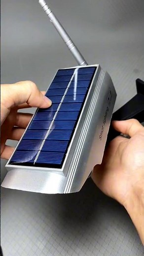 Solar Security Light with Motion Sensor – No Wires Needed! 🌙🔒