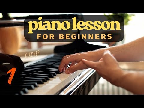 Piano Lesson for Beginners – Chapter 1: The Piano Keyboard