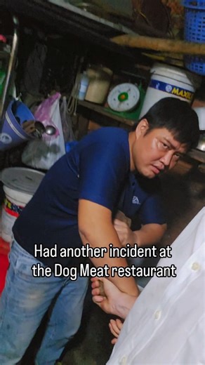 Dixie Dragon on Instagram: "The hammer he took from my hand was their butchering tool. #travel #cambodia #scary #dogs #food"