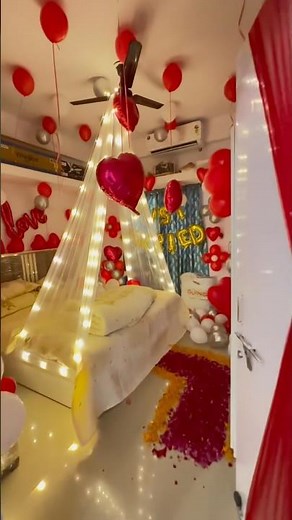 Romantic room decoration surprise, how to make romantic room decoration, how to decorate a romant...